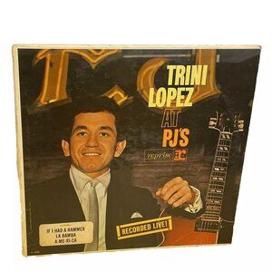 Trini Lopez Trini Lopez At PJ's (Vinyl, 1963) Reprise RS-6093 Good LP Record